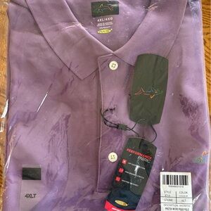 Greg Norman Collection Purple Polo Shirt